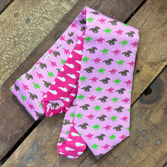 Pink Ponies Necktie